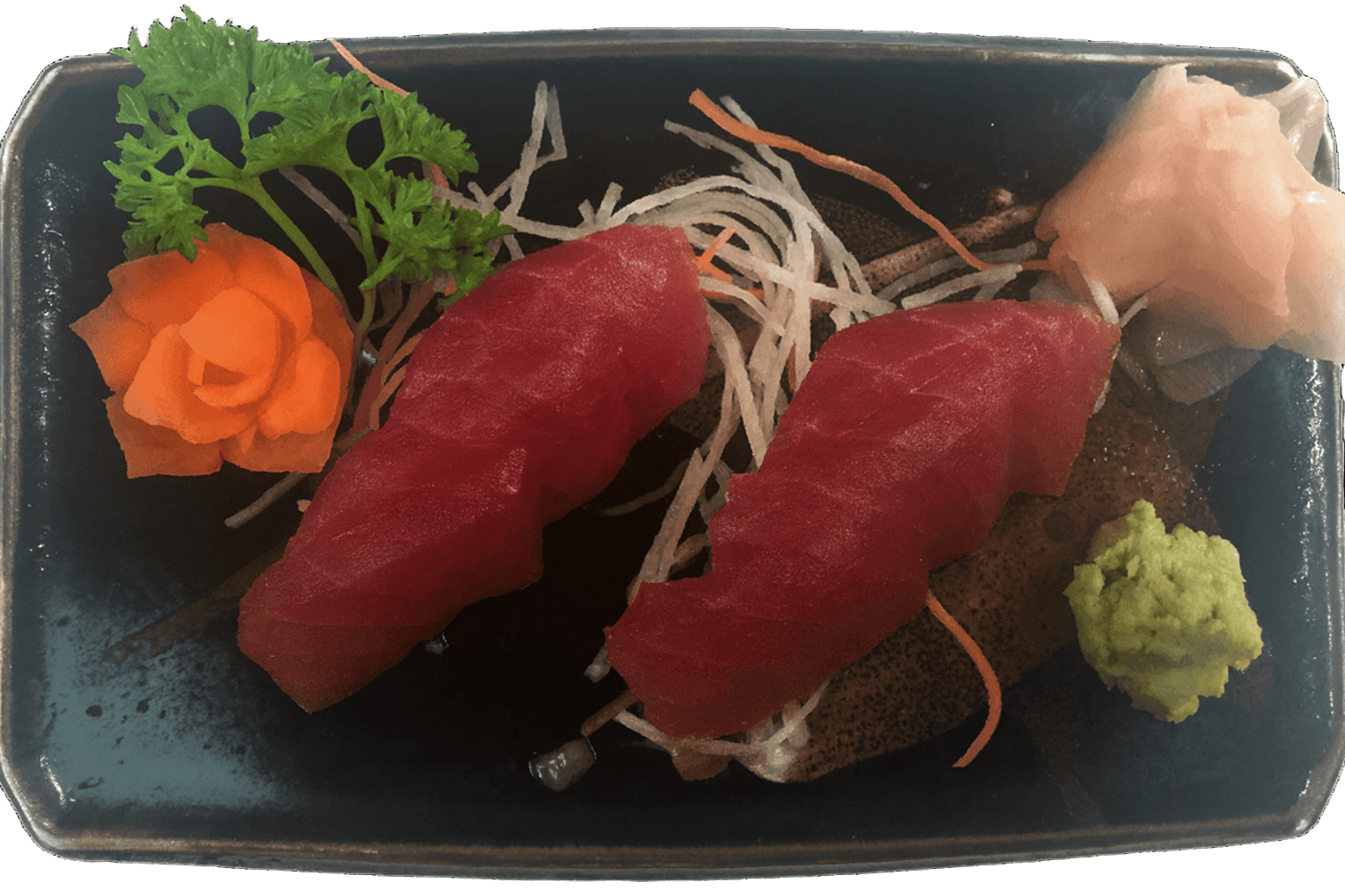 Sashimi de atún