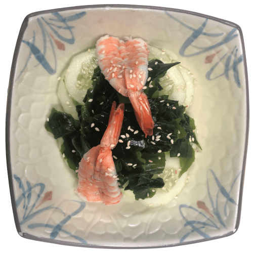 Ensalada de algas japonesa